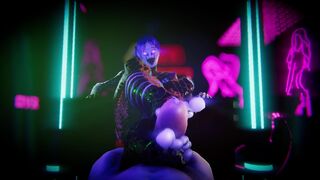 Five nights at Kinksdom - Puppet Footjob