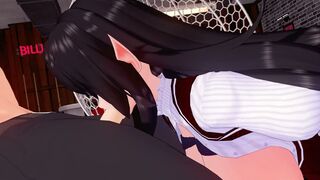 Elven stepsister blows hard