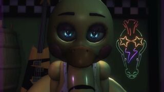 Toy Chica blowjob POV