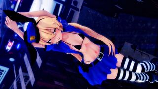 Shimakaze - Rainbow Whoo [MMD R15] Hamselvish