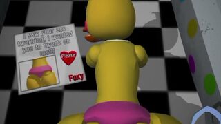 Toy Chica DoggyStyle Pov