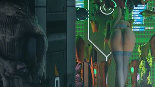 Sangheili Spying On Samus [RougeNine]