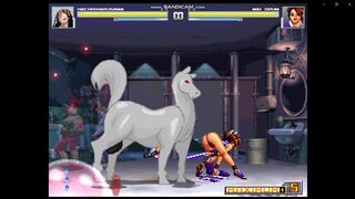 Hachishaku horse with Mai Shiranui