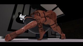 3DXChat | Hung demon breeds thick blonde bimbo