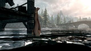 Pamatronic drowning in Skyrim