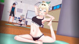 Kazama Iroha is your horny gym buddy