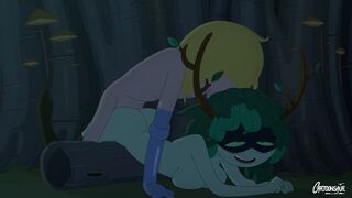 Finn cracking Huntress