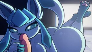 Glaceon eats your cum