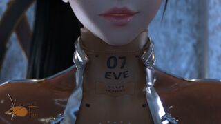 Eve Have Sex With Kratos In Elevator