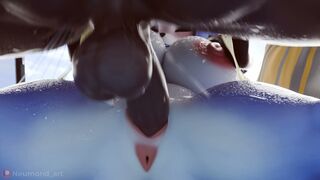 Krystal with Mal0 by Neumond_art