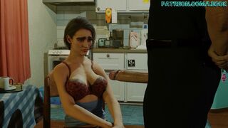 Jill Valentine mouth used as a cumdump and then peed on 2560x1440 60FPS