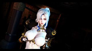 The female swordsman's secret job