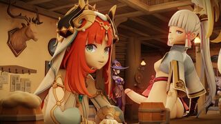 Ayaka x Nilou - Nocturnal Ritual [Tocher69]