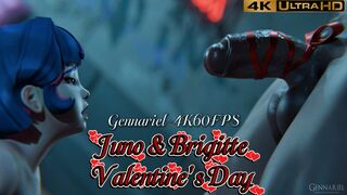 Juno & Brigitte Valentine's Day [Gennariel][4K60FPS]