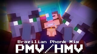 Minecraft PMV/HMV - A brazilian Phonk Mix