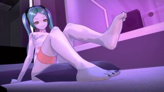 Rebecca feet [Edgerunners]