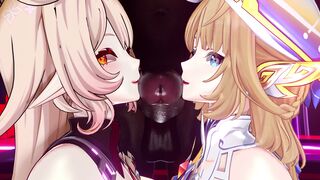 [Genshin Impact] Hotwife Alice is an Escort (4K / With Stockings / With Sound) - TheN