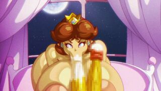 Daisy is about to NTR Tails with her Tight Mouth