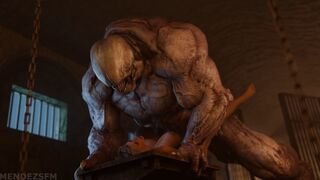 Hellknight takes Elf girl