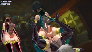 Ruan Mei × The Herta (Futa) - Bodysuit