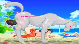 Nico Robin Gets Fucked Hard by Hachishakusama Horse