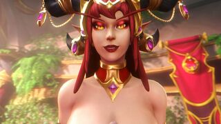 Alexstrasza Boobjob [Bigger Tits Version] [Noname55]