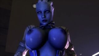 Liara T'Soni Riding [Clothed] [Noname55]