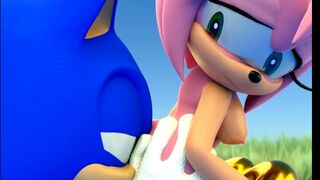 Sonic rimming Amy