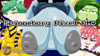 Spinneborg Pixel Art PMV/HMV
