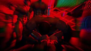 Drunk Girl being used in Club