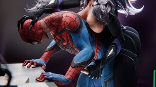 Black Cat is stealing something from Peter