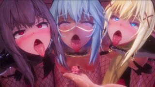 Konosuba Fellatio Compilation