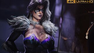 Black Cat & Spiderman [NO WM][XiaoDreo][4K60FPS]