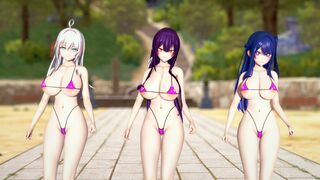 Ai, Alya & Takamine - Wiggle Wiggle