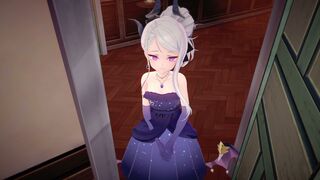 [Voice acted ver] Blue Archive - An Evening with Hina (Dress)