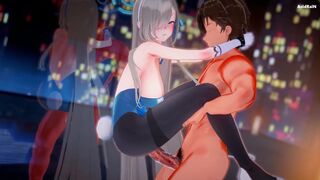 Asuna Bunny x Mob having sex (Blue Archive) NTR