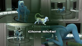 The Clone Sluts of Aayla Secura (Star Wars)