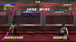Jade VS Maria - Head Off Brutality