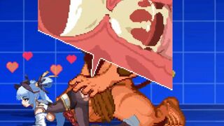 (FGO) うしわかまる vs Minotaur