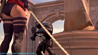 Psylocke Surrender To Venom [Gwknimations] [SHORT]