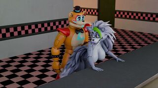Roxanne Wolf DoggyStyle Pov