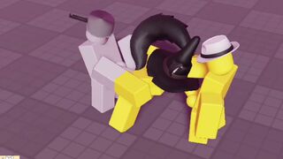 OC THREESOME ANIMATION