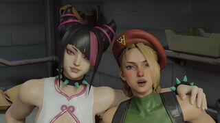 Juri Han fucks Cammy. True Facials