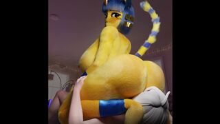 Ankha Face Sitting (4K) [Shwazy3D]