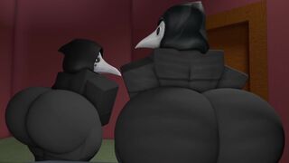 Plague doctor duo ass shaking (Muitetul)
