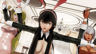 【MMD】SPS Eunice(Reverse Bunny) WAVE omake
