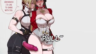 Evelyn reprimands Astra lovingly