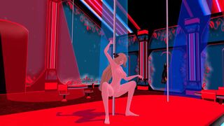 R18 MMD Cynthia (Pokémon) Pole Dance