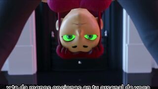 Raven fuck Starfire - Pixel-Perry Sub - spanish