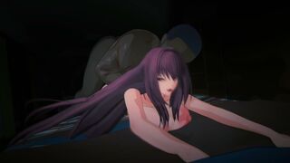 The beautiful Scathach meets her nephew's friend